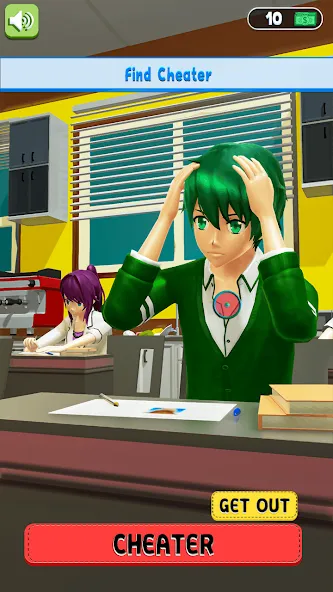 Anime School Teacher Simulator  [МОД Unlocked] Screenshot 3