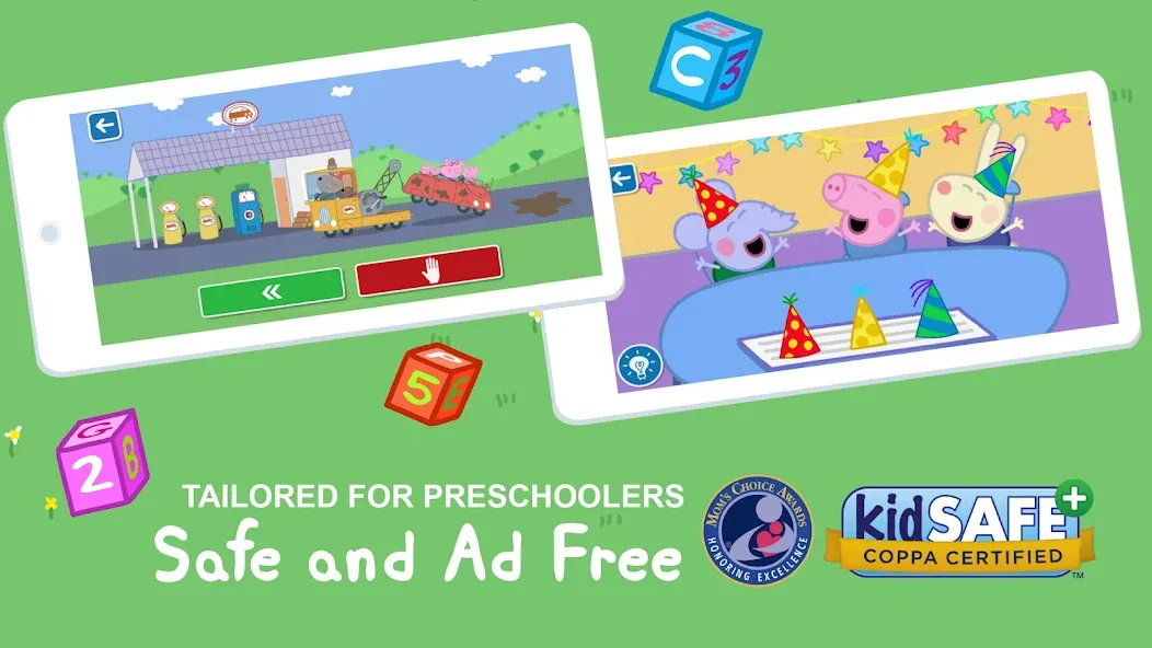 World of Peppa Pig: Kids Games (Мир свинки Пеппы)  [МОД Меню] Screenshot 2