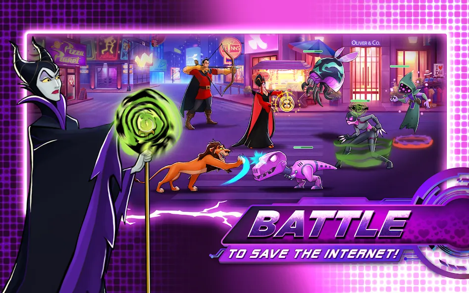 Disney Heroes: Battle Mode (Дисней Хироус)  [МОД Много монет] Screenshot 1