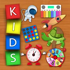 Взлом Educational Games 4 Kids  [МОД Unlocked] - полная версия apk на Андроид