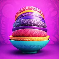 Скачать взломанную Bowl Sort Bonanza (Боул Сорт Бонанза)  [МОД Много монет] - полная версия apk на Андроид