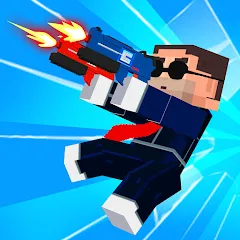 Взломанная Pixel Shooting: Craft Demolish (Пиксельное стрелялка)  [МОД Menu] - последняя версия apk на Андроид