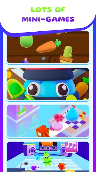 My Talking Slimy: Cat Friends (Май Токинг Слайми)  [МОД Меню] Screenshot 4