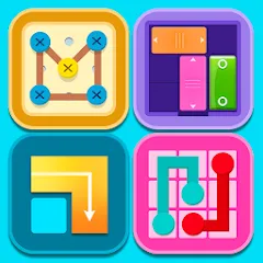 Взлом Puzzle Games Collection game  [МОД Mega Pack] - полная версия apk на Андроид