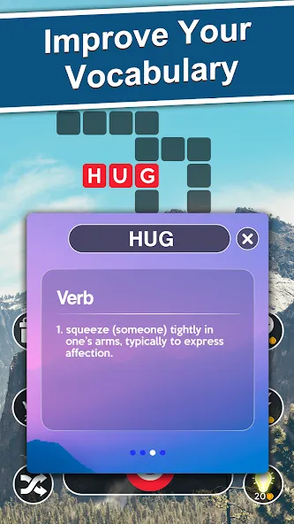 Word Cross: Crossy Word Search (Уорд Кросс)  [МОД Все открыто] Screenshot 4