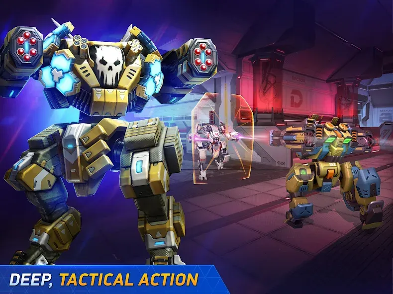 Mech Arena - Shooting Game (Мех Арена)  [МОД Бесконечные деньги] Screenshot 3