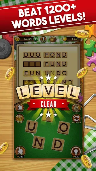 Word Collect - Word Games Fun (Ворд Коллект)  [МОД Mega Pack] Screenshot 2