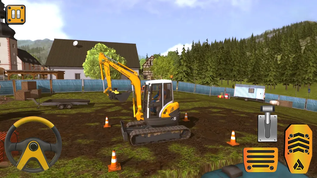 Construction City Simulator (Конструкция Сити Симулятор)  [МОД Много денег] Screenshot 3