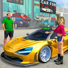Скачать взлом Car Dealership Car Saler (Драйвинг Скул Сити Кар Геймс)  [МОД Бесконечные деньги] - полная версия apk на Андроид