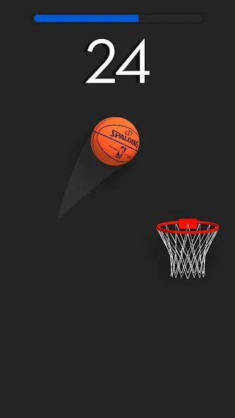 Dunk Stroke-3D Basketball (Дунк Строк)  [МОД Бесконечные деньги] Screenshot 1