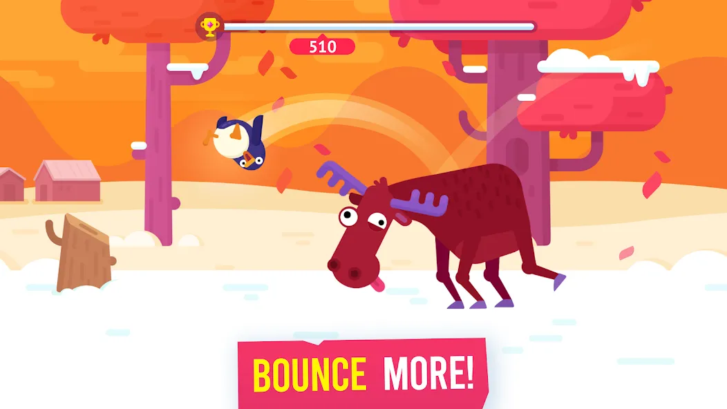 Bouncemasters: Penguin Games (Баунсмастерс)  [МОД Много монет] Screenshot 2