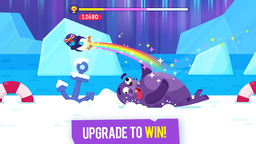 Bouncemasters: Penguin Games (Баунсмастерс)  [МОД Много монет] Screenshot 4