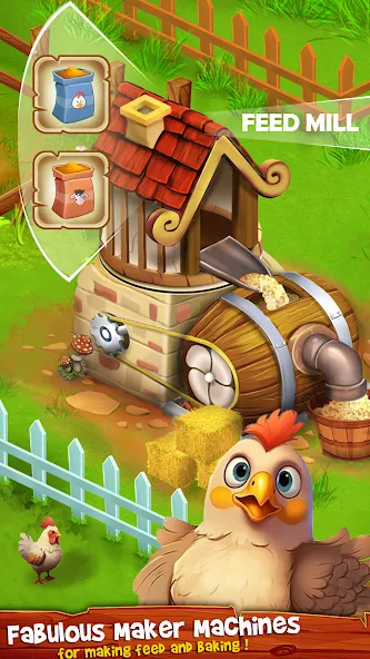 Country Valley Farming Game (Парадайз Хей Фарм Айленд)  [МОД Unlocked] Screenshot 2