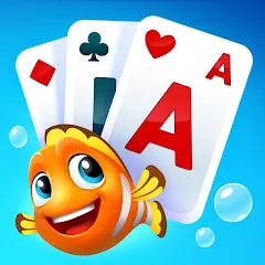 Взлом Fishdom Solitaire (Фишдом Солитер)  [МОД Mega Pack] - полная версия apk на Андроид