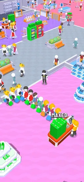 My Mini Mall: Mart Tycoon Game  [МОД Бесконечные монеты] Screenshot 1