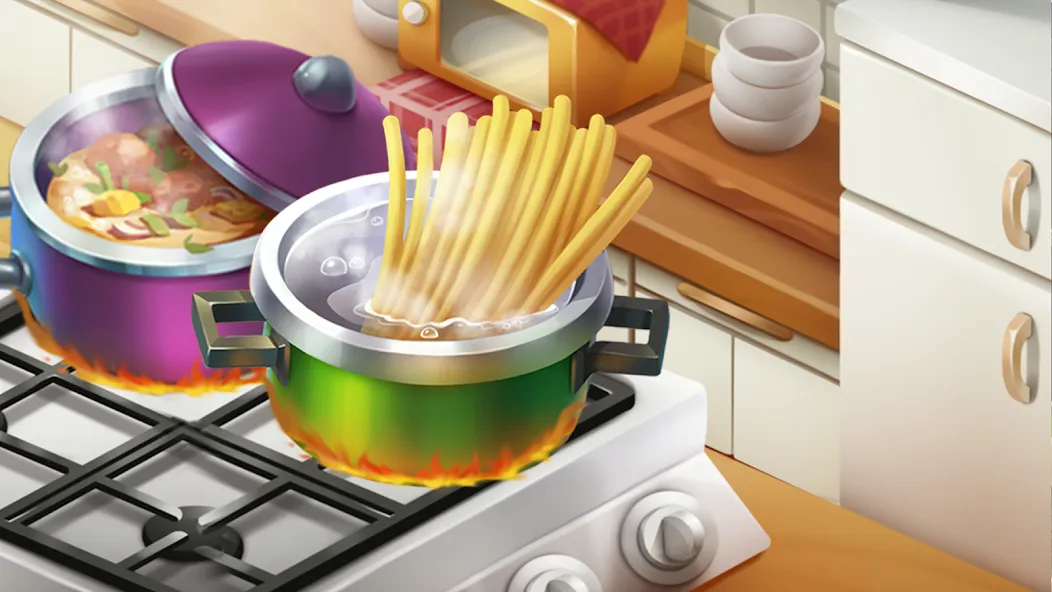 Cooking Market-Restaurant Game  [МОД Бесконечные монеты] Screenshot 3