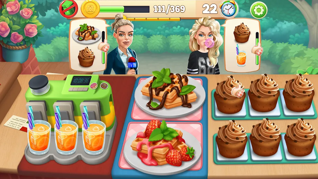 Cooking Market-Restaurant Game  [МОД Бесконечные монеты] Screenshot 4