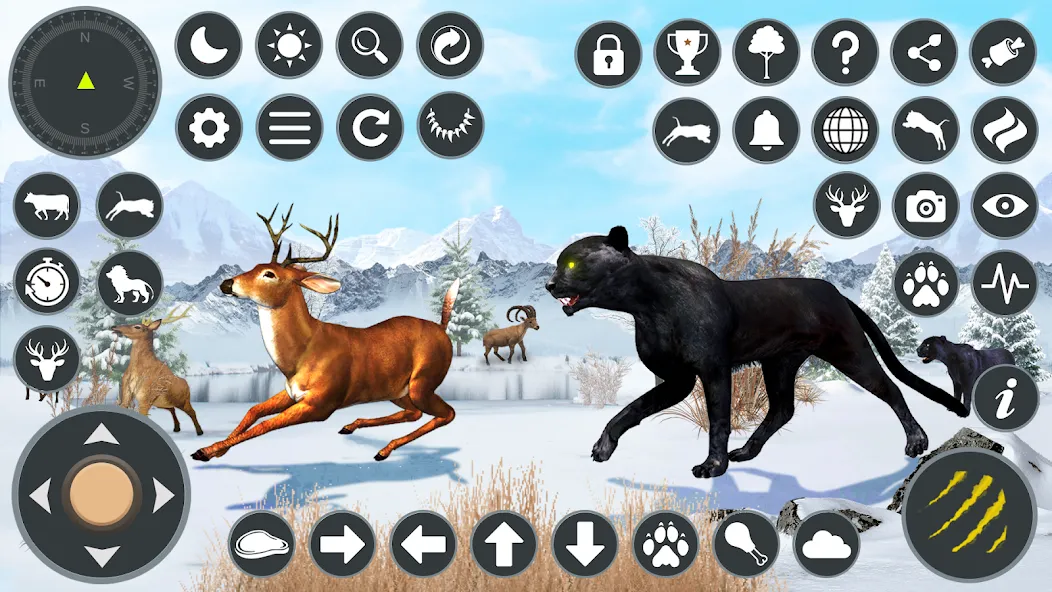 Wild Black Panther Games  [МОД Mega Pack] Screenshot 1