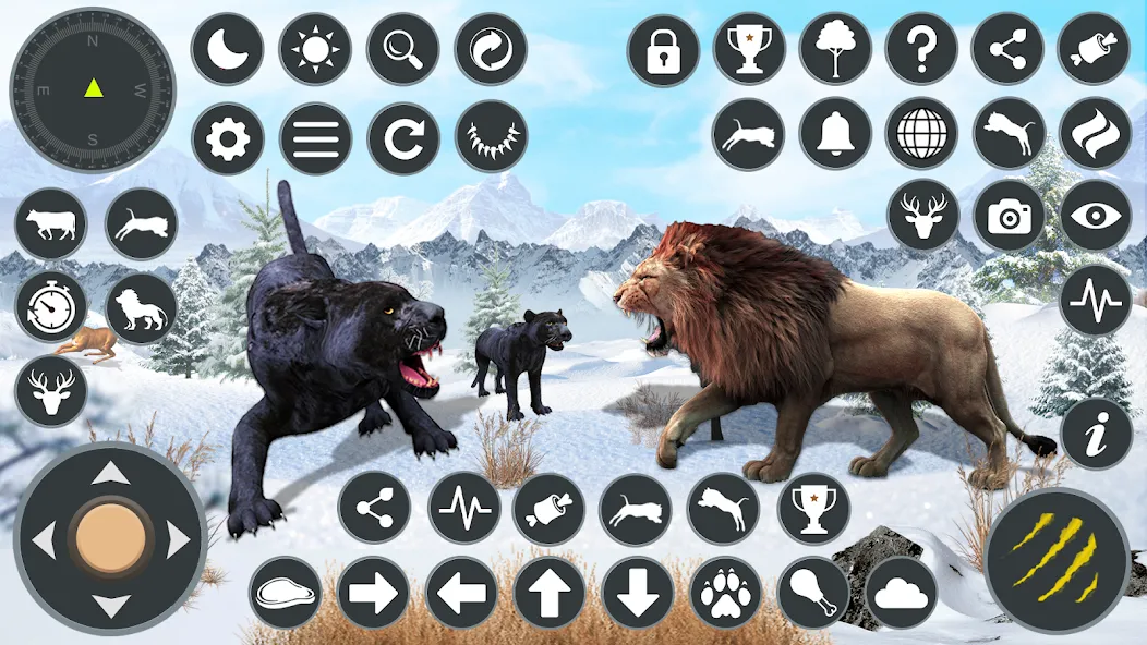 Wild Black Panther Games  [МОД Mega Pack] Screenshot 2