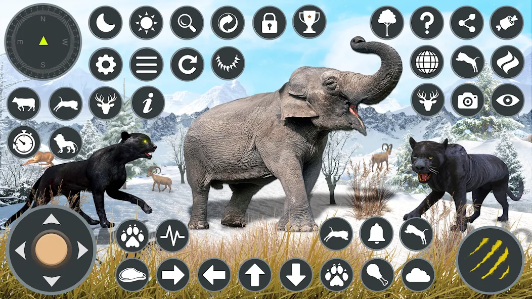 Wild Black Panther Games  [МОД Mega Pack] Screenshot 3