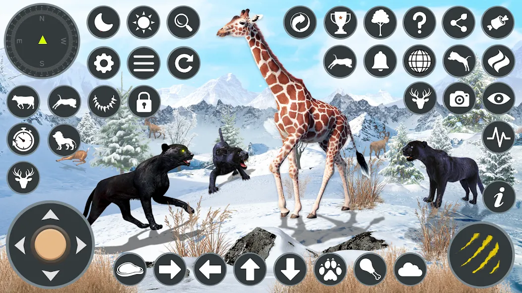 Wild Black Panther Games  [МОД Mega Pack] Screenshot 4