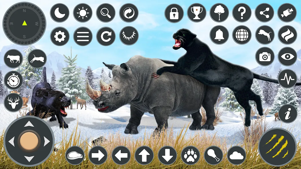 Wild Black Panther Games  [МОД Mega Pack] Screenshot 5