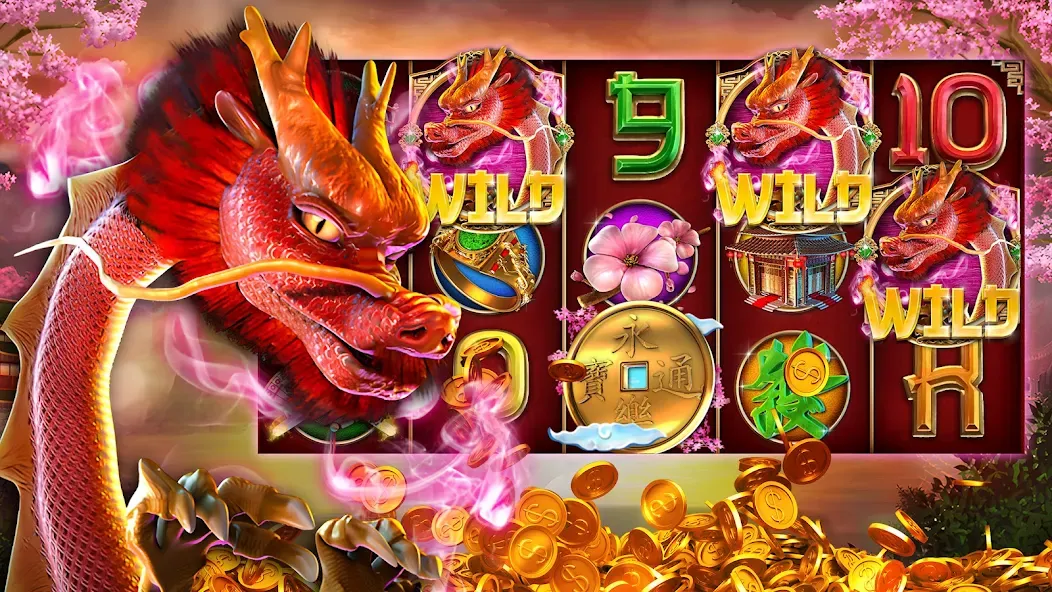Pokie Magic Casino Slots (Поки Мэджик Казино Слоты)  [МОД Меню] Screenshot 4