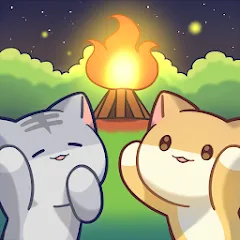 Скачать взломанную Cat Forest - Healing Camp  [МОД Меню] - полная версия apk на Андроид