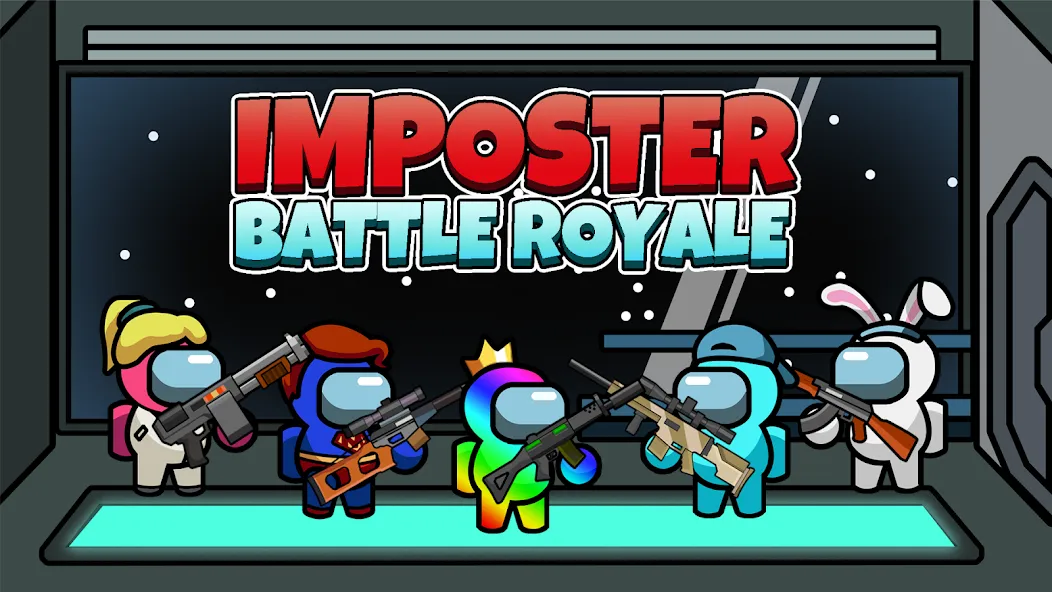 Imposter Battle Royale (Импостер Батл Рояль)  [МОД Бесконечные монеты] Screenshot 2