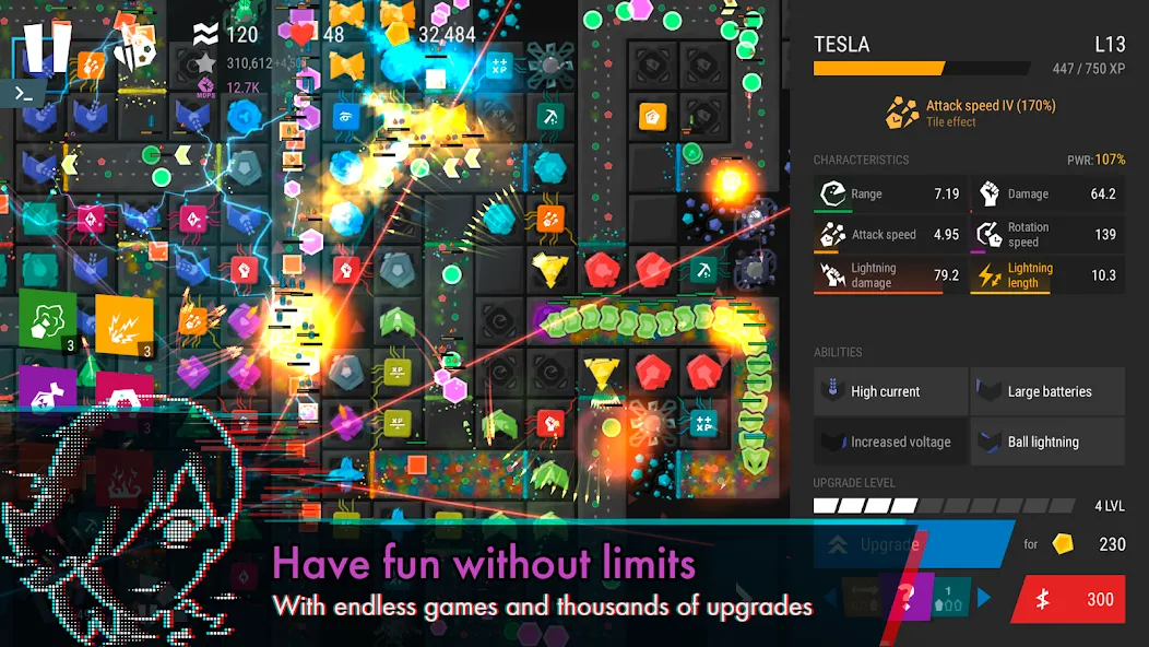 Infinitode 2 - Tower Defense (Инфинитод 2)  [МОД Mega Pack] Screenshot 5