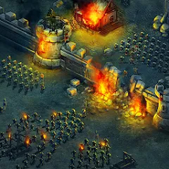 Взломанная Throne Rush  [МОД Много монет] - полная версия apk на Андроид