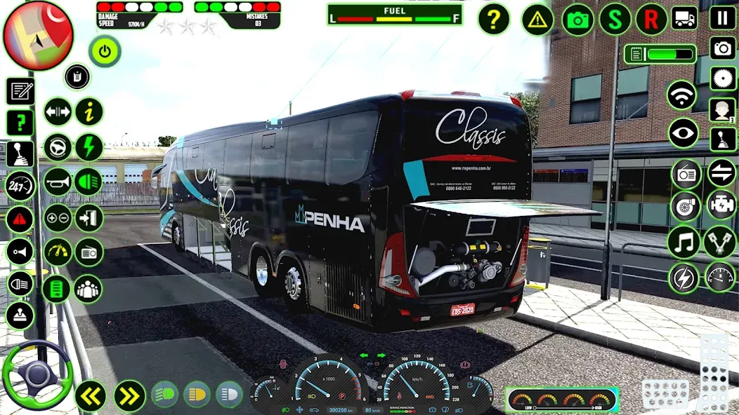 Euro Coach Bus Simulator 3D (Паблик Коуч Бас Драйвинг 3Д)  [МОД Много монет] Screenshot 2