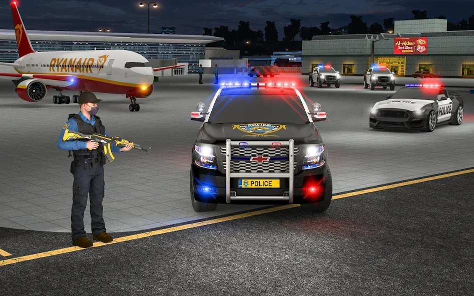 City Police Car Driving Games  [МОД Menu] Screenshot 4