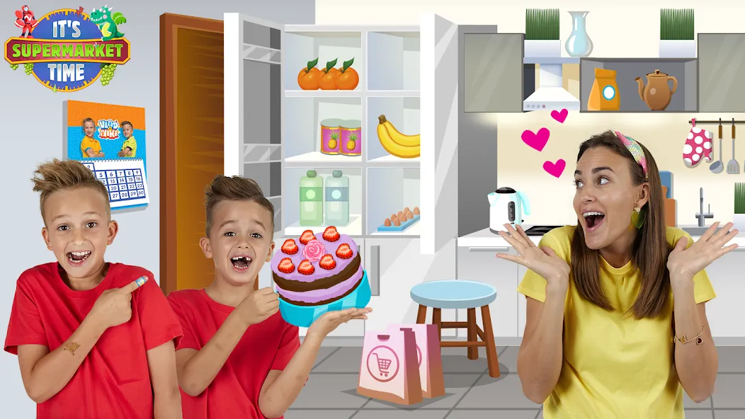 Vlad & Niki Supermarket game  [МОД Меню] Screenshot 5