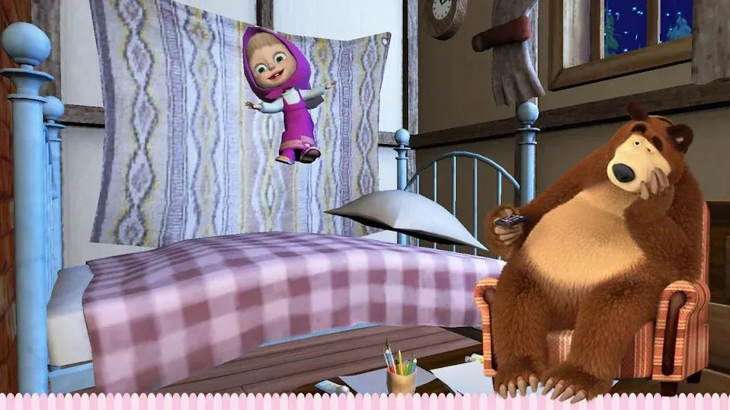 Masha and the Bear: Good Night  [МОД Unlimited Money] Screenshot 3