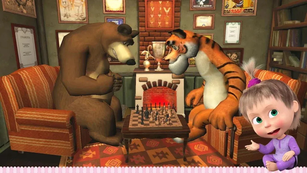 Masha and the Bear: Good Night  [МОД Unlimited Money] Screenshot 5