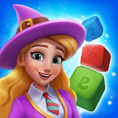 Скачать взлом Magic Blast: Mystery Puzzle (Маджик Бласт)  [МОД Unlocked] - полная версия apk на Андроид