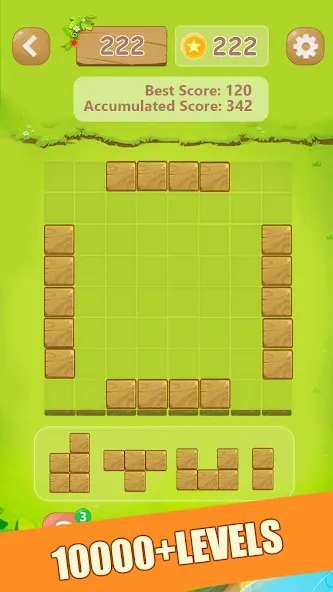 Puzzle Green Blocks (Пазл Зеленые Блоки)  [МОД Меню] Screenshot 2