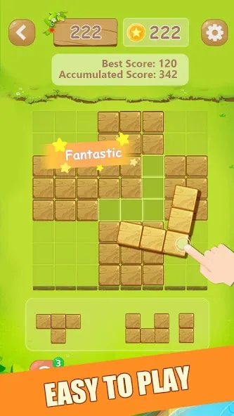 Puzzle Green Blocks (Пазл Зеленые Блоки)  [МОД Меню] Screenshot 4