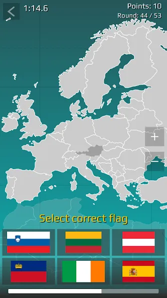 World Map Quiz  [МОД Бесконечные деньги] Screenshot 3