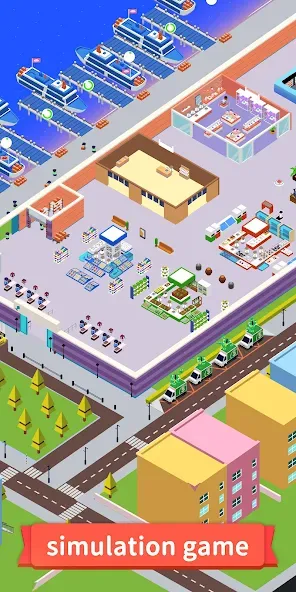 Idle Seafood Market -Tycoon (Айдл Сифуд Маркет)  [МОД Много денег] Screenshot 1