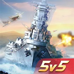 Взломанная Warship Fury  [МОД Все открыто] - стабильная версия apk на Андроид