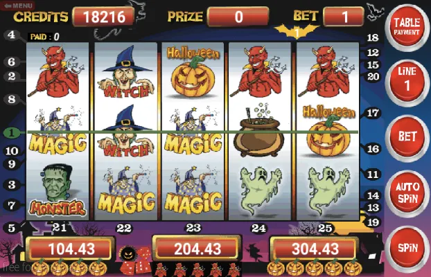 Slot Machine Halloween Lite (Слот машина Хэллоуин Лайт)  [МОД Бесконечные монеты] Screenshot 2