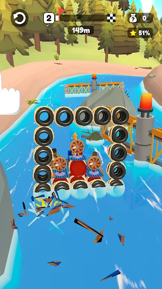 Raft Racing (ДИУАфтинг)  [МОД Mega Pack] Screenshot 4