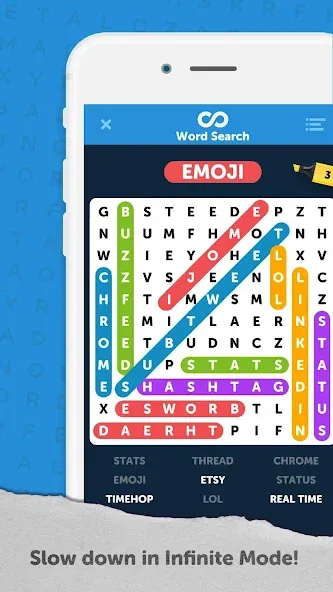 Infinite Word Search Puzzles (Инфинити ворд срч пазлы)  [МОД Все открыто] Screenshot 4