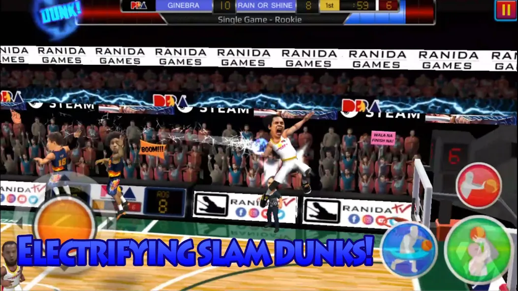 Basketball Slam! (Баскетбол Слэм)  [МОД Unlimited Money] Screenshot 2