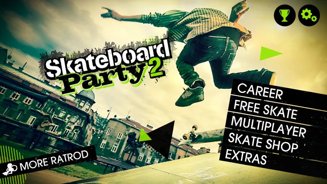 Skateboard Party 2 (Скейтборд вечеринка 2)  [МОД Бесконечные монеты] Screenshot 2