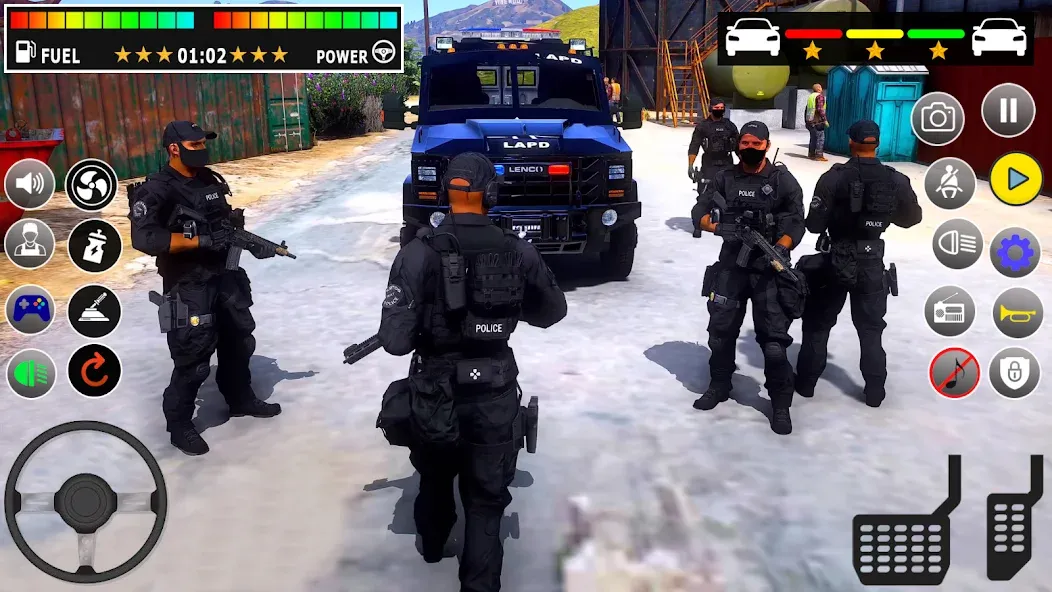 Police Games Simulator: PGS 3d  [МОД Бесконечные деньги] Screenshot 1