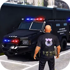 Скачать взломанную Police Games Simulator: PGS 3d  [МОД Бесконечные деньги] - полная версия apk на Андроид