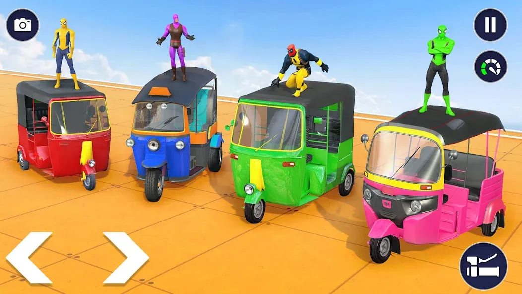 Tuk Tuk Auto Rickshaw Games 3D (Тук Тук Автомобильные рикши игры 3D)  [МОД Много монет] Screenshot 1